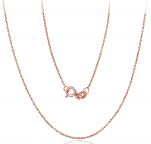 Gold chain Anchor 1 mm