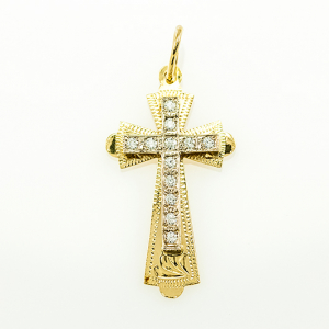 Gold cross