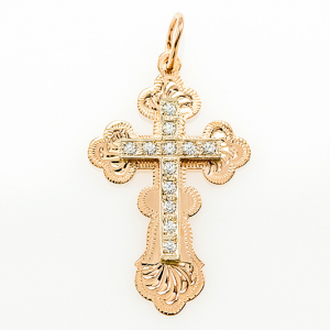 Gold cross