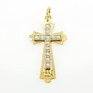 Gold cross