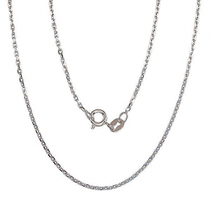 Silver chain Anchor 1.2 mm, diamond cut