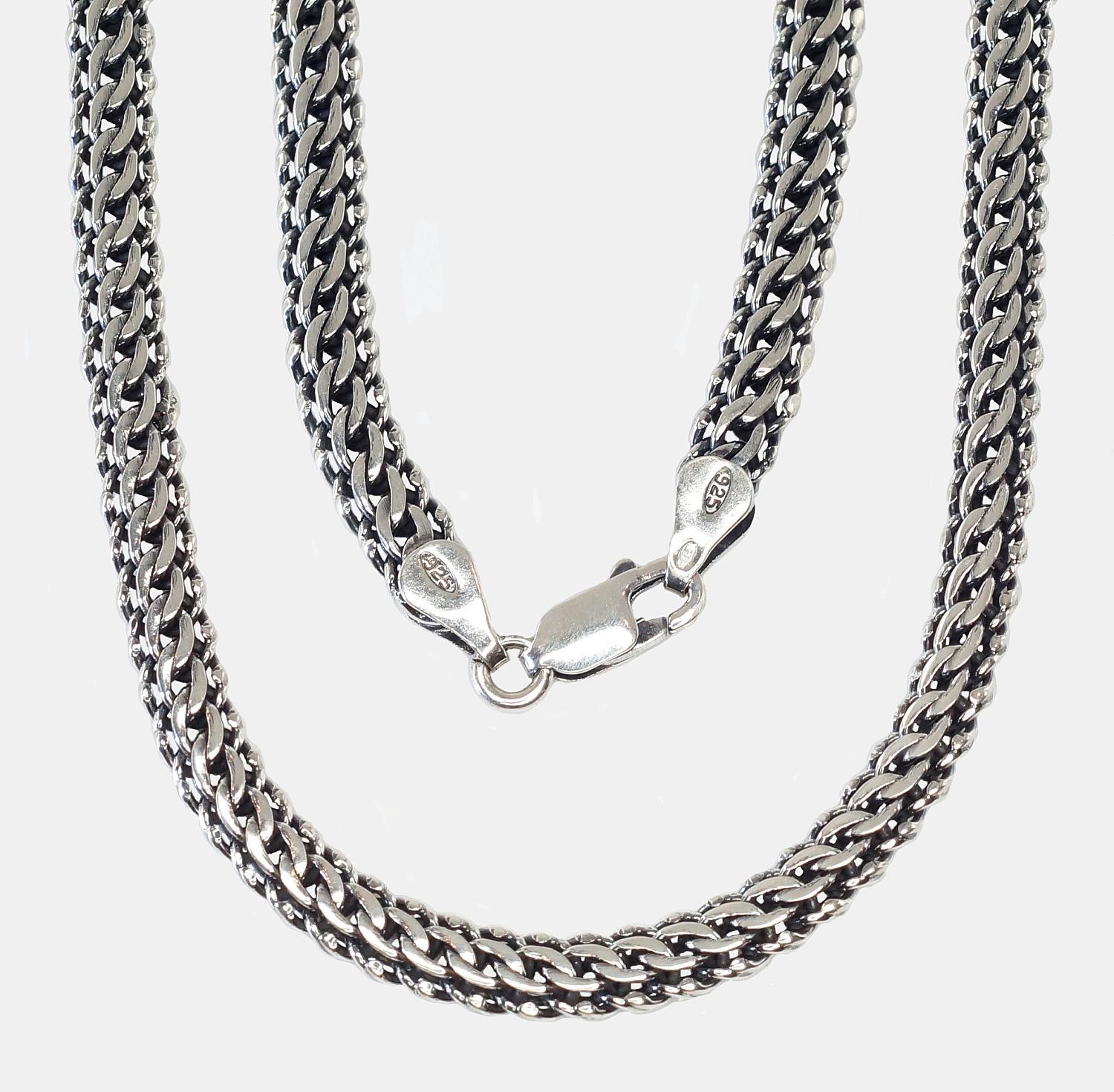 Silver chain Kaiser 5,1 mm