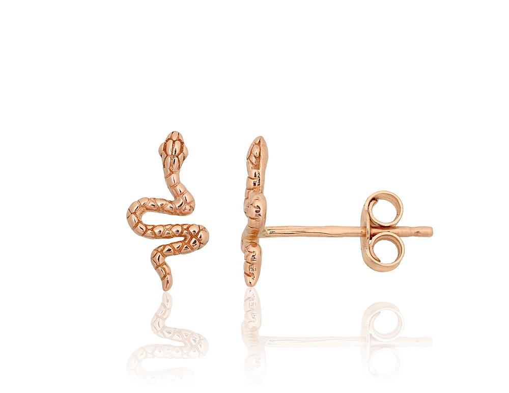 Gold classic studs earrings