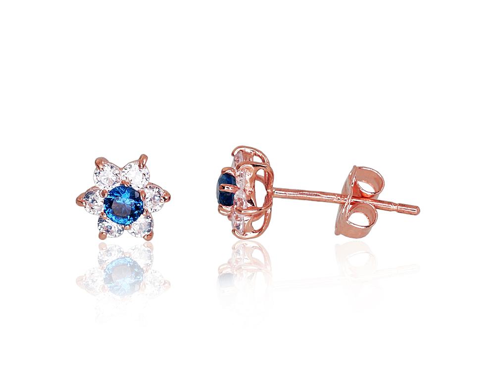 Gold classic studs earrings