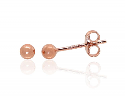 Gold classic studs earrings