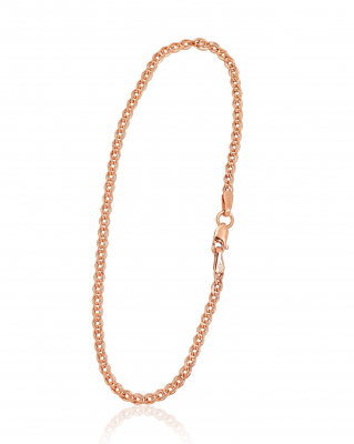 Золотая цепочка Мона-лиза 2.1 мм, облегченное, алмазная обработка граней