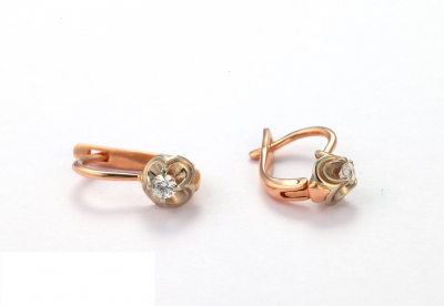 Золотые серьги