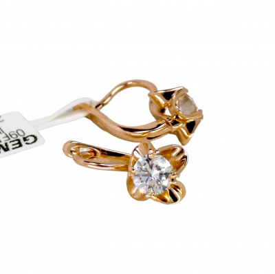 Золотые серьги