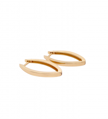 Gold earrings