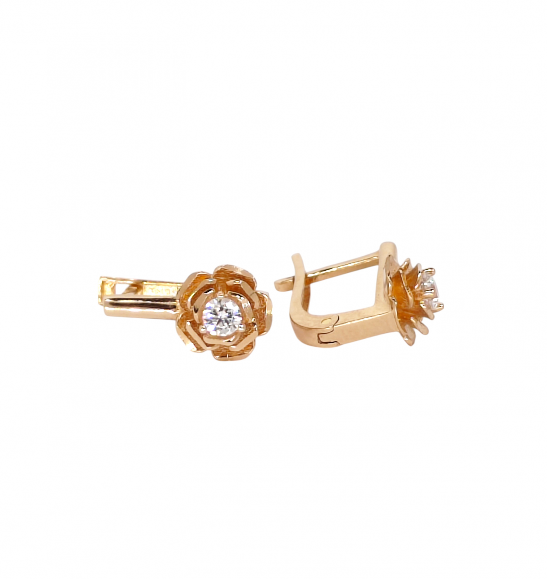 Golden earrings