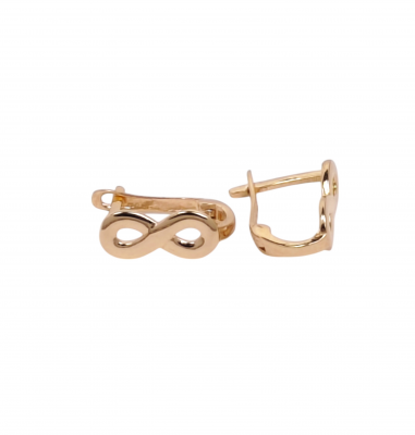 Gold earrings