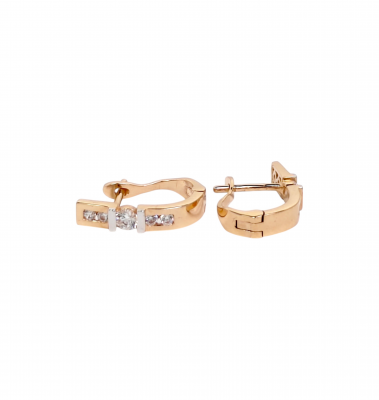 Golden earrings
