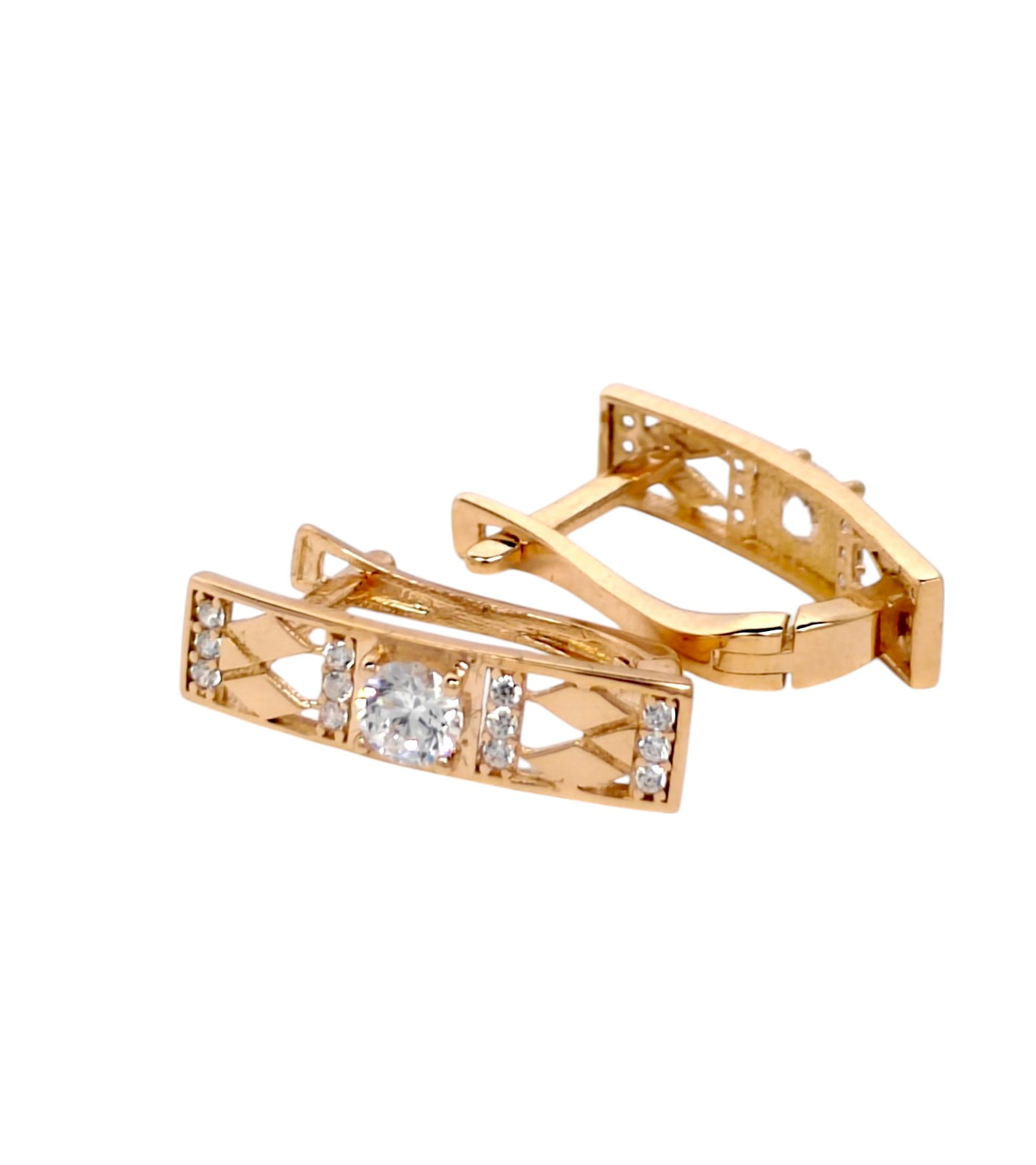 Golden earrings