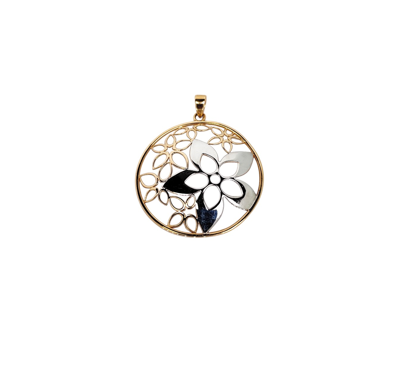 Golden pendant