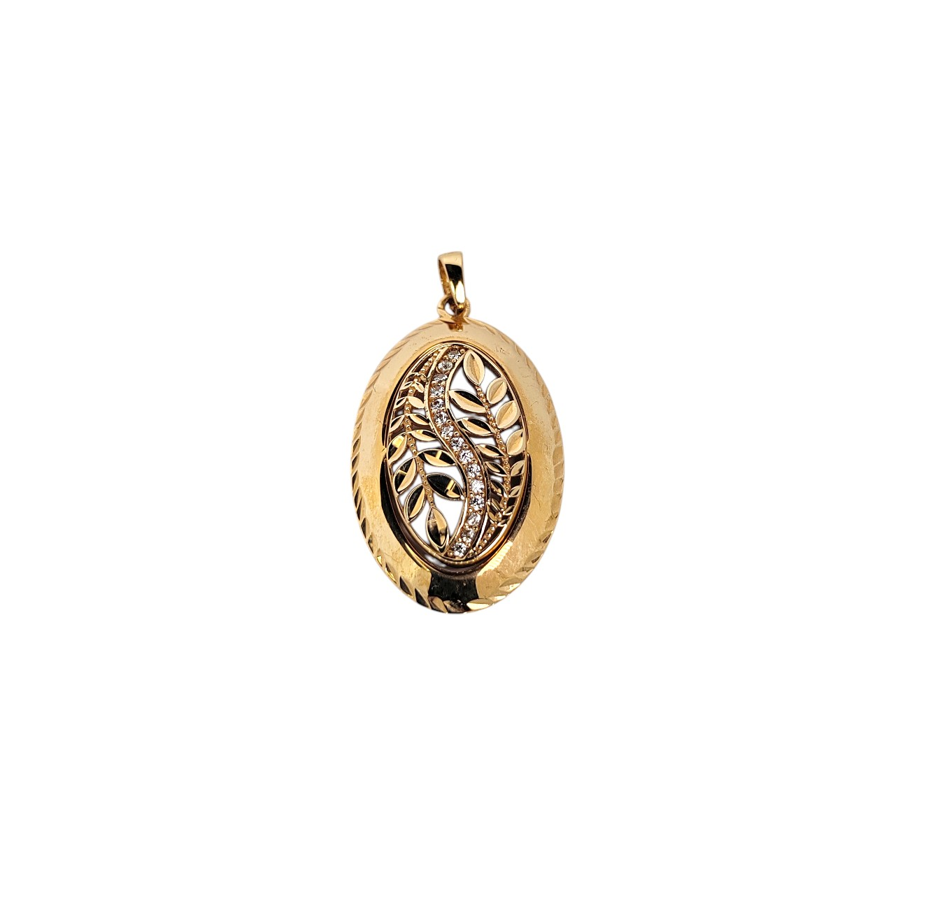 Golden pendant