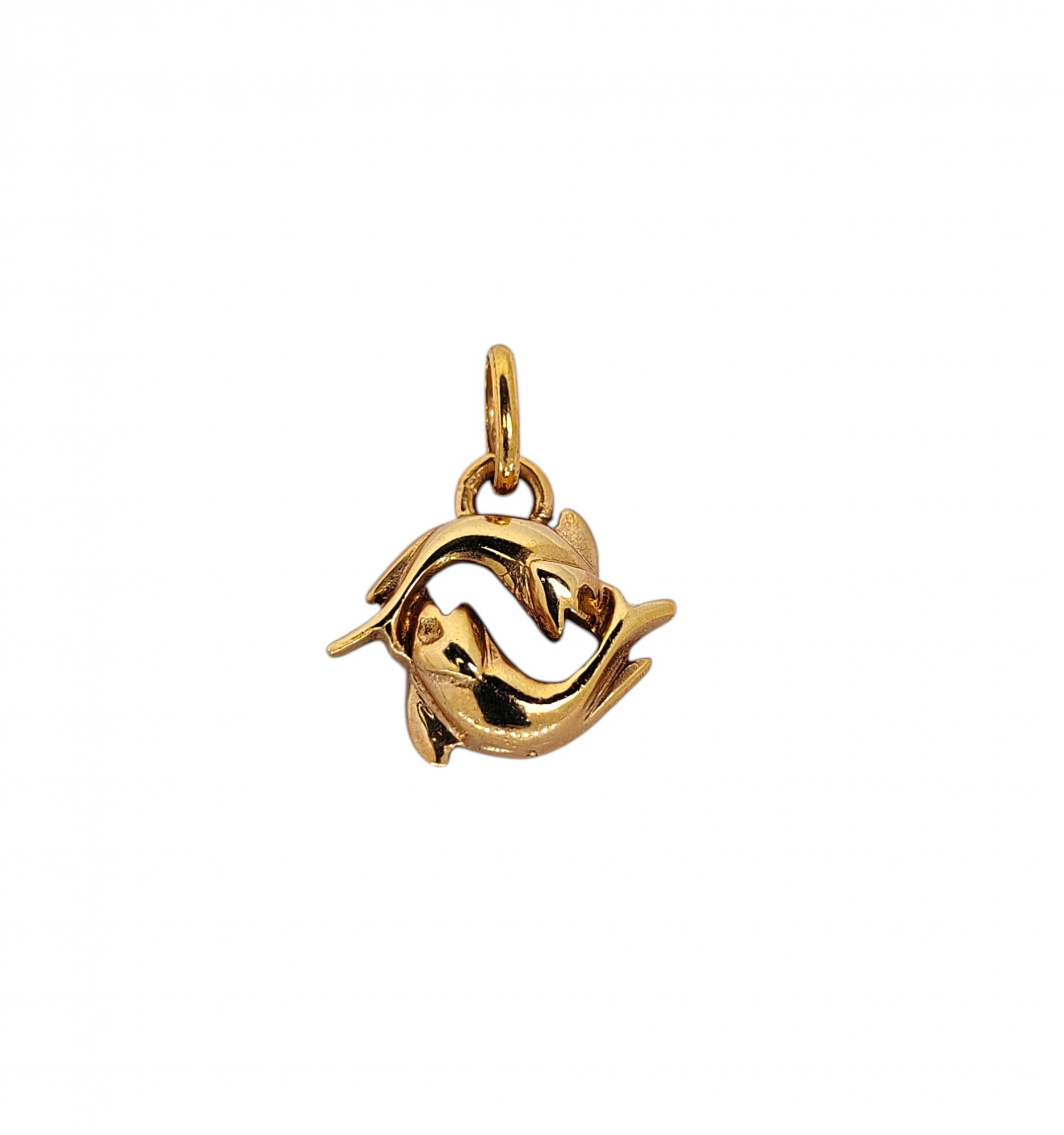 Golden pendant