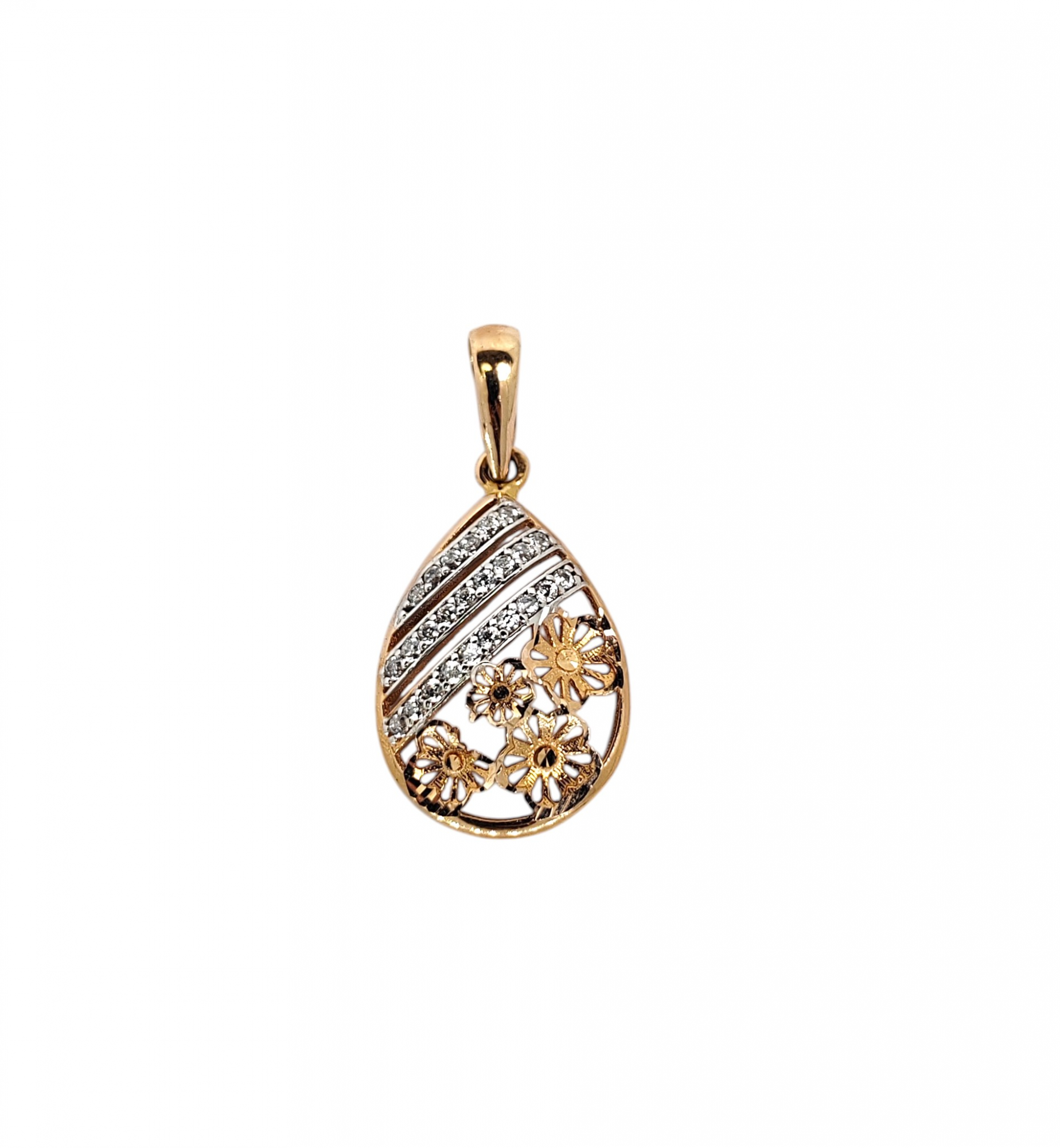 Golden pendant